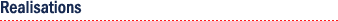 Réalisations